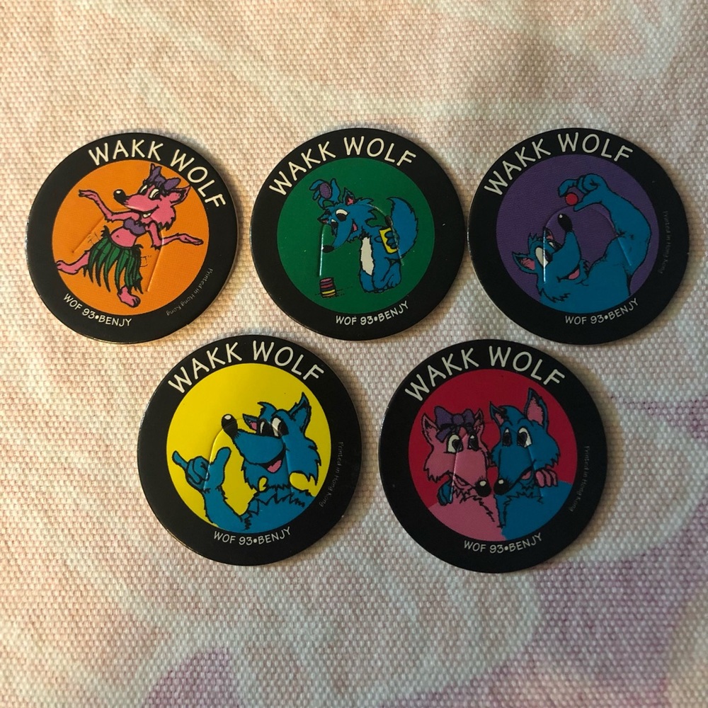 1993 Vintage Milk Caps